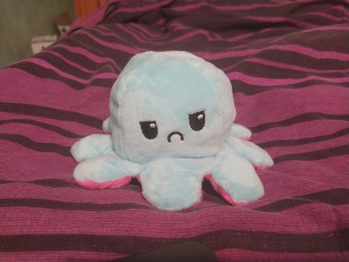 Mood Octopus Unhappy (Blue)